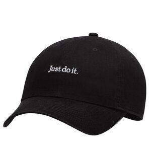 unisex NIKE:  Club Cap - black